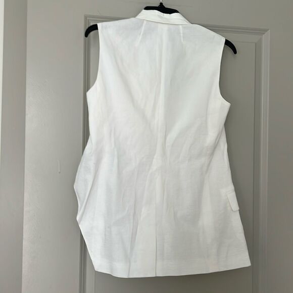 Theory • Jala C sleeveless blazer vest - Picture 3 of 8
